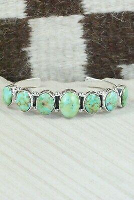 Turquoise & Sterling Silver Bracelet - Thomas Yazzie - High Lonesome Trading