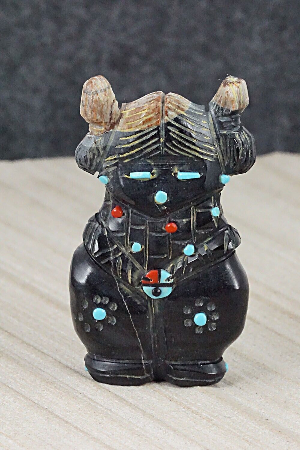 Corn Maiden Zuni Fetish Carving - Danette Laate