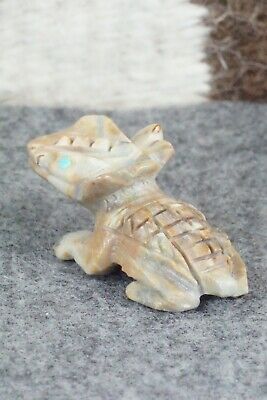 Horned Toad Zuni Fetish Carving - Dana Malani