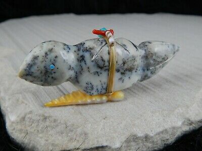Bird Zuni Fetish Carving - Peter Gasper - High Lonesome Trading