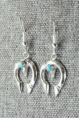 Turquoise & Sterling Silver Earrings - Lorraine Chee