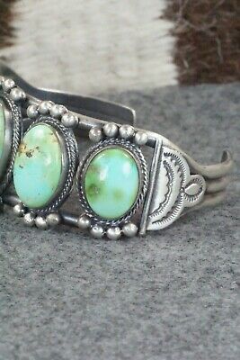 Turquoise & Sterling Silver Bracelet - Thomas Yazzie