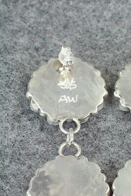 Turquoise & Sterling Silver Earrings - Alicia Wilson