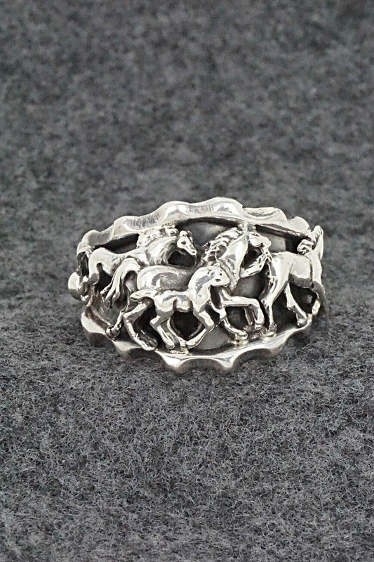Sterling Silver Ring - Genevieve Francisco - Size 12