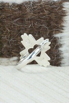 Sterling Silver Zia Ring - Raymond Coriz - Size 6.5