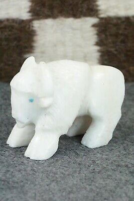 Buffalo Zuni Fetish Carving - Derrick Kaamasee