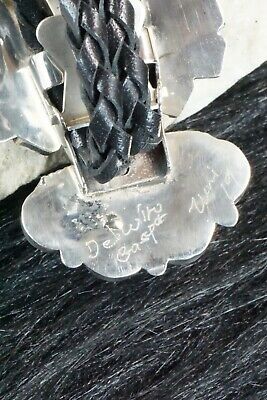 Multi Stone & Sterling Silver Bolo Tie - Delwin Gasper