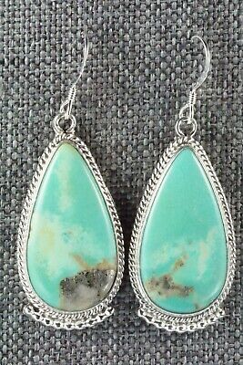 Turquoise & Sterling Silver Earrings - Sharon McCarthy