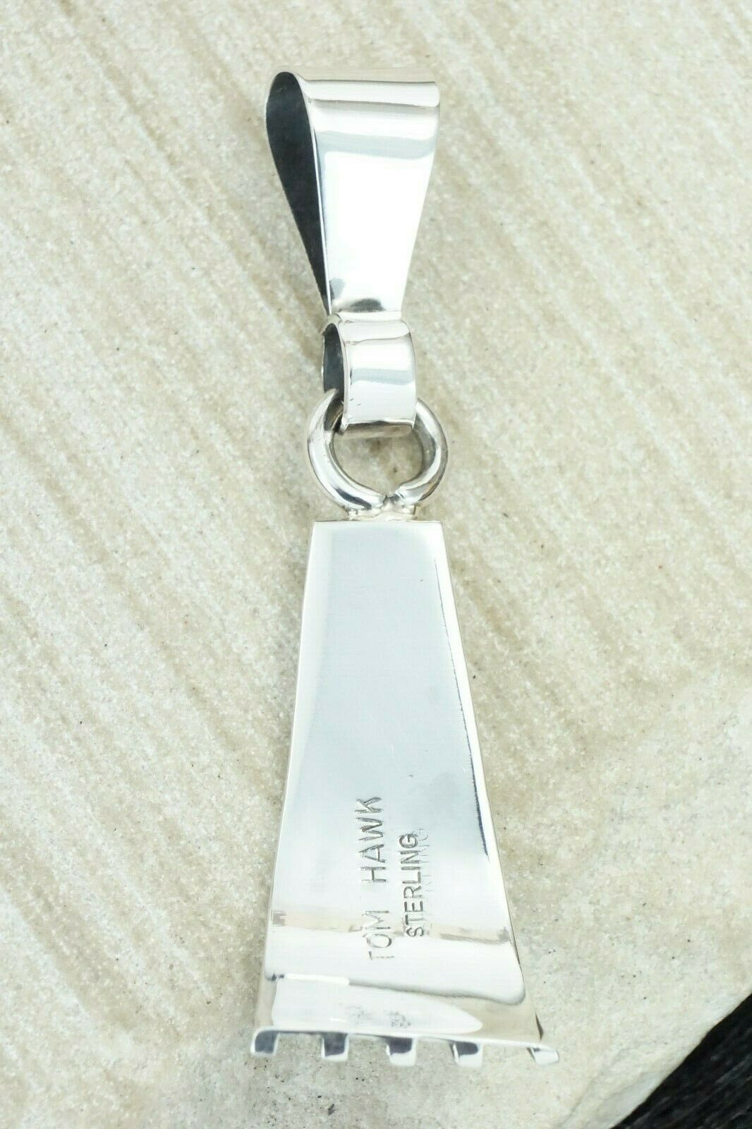Sterling Silver Pendant - Tom Hawk