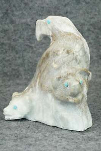 Six Direction Zuni Fetish Carving - Derrick Kaamasee