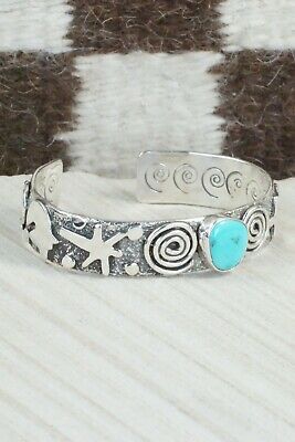 Turquoise & Sterling Silver Bracelet - Alex Sanchez