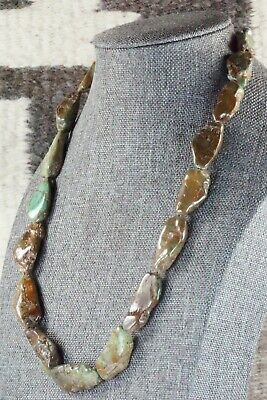 Turquoise & Sterling Silver Necklace - Louise Joe