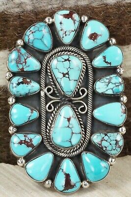 Turquoise & Sterling Silver Bracelet and Ring - Hemerson Brown