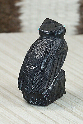 Crow Zuni Fetish Carving - Mike Tucson
