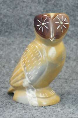 Owl Zuni Fetish Carving - Enrike Leekya