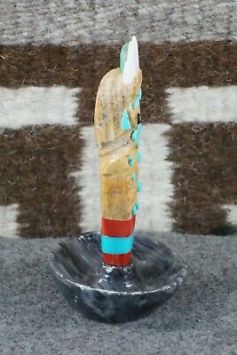 Corn Maiden Zuni Fetish Carving - Sullivan Shebola