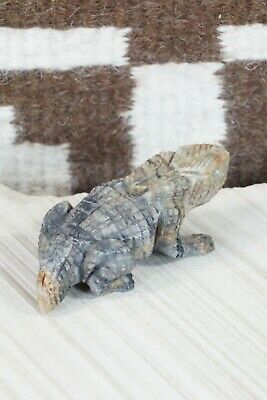 Horned Toad Zuni Fetish Carving - Tony Mackel
