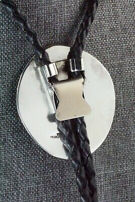 Turquoise & Sterling Silver Bolo Tie - Pearlene Spencer
