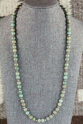 Turquoise & Sterling Silver Necklace - Doreen Jake