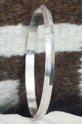 Sterling Silver Bangle Cuff - Elaine Tahe