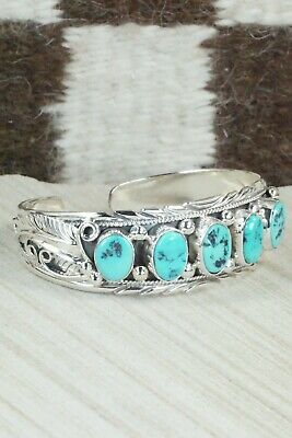 Turquoise & Sterling Silver Bracelet - Davey Morgan