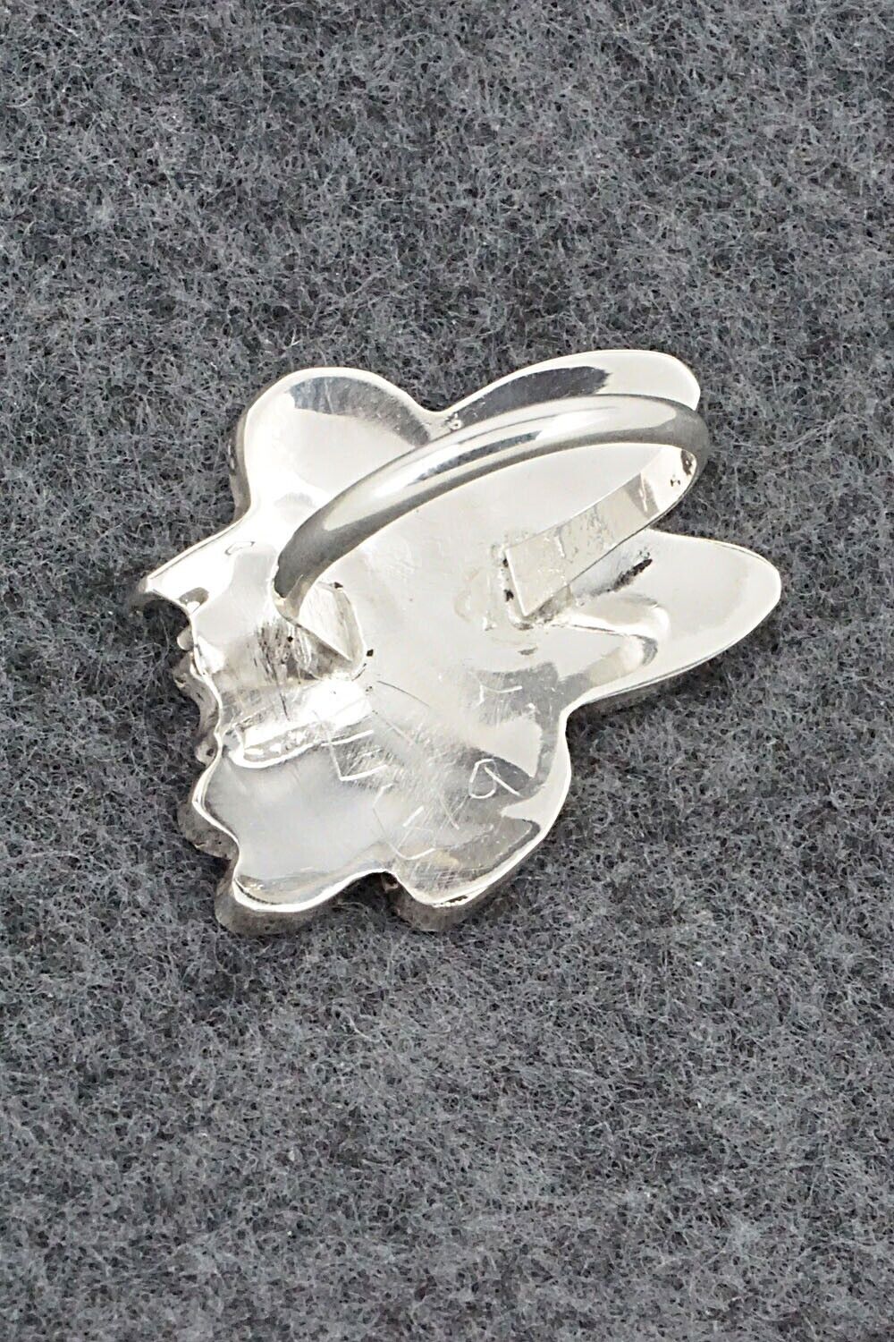 Multi Stone & Sterling Silver Ring - Lenora Gia - Size 6.5