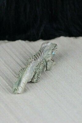 Lizard Zuni Fetish Carving - Kent Panteah - High Lonesome Trading