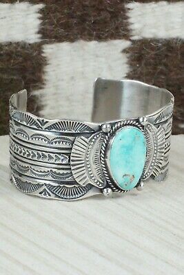 Turquoise & Sterling Silver Bracelet - Garrett Hale