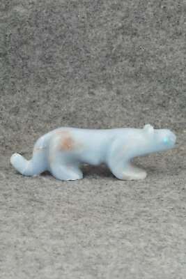 Mountain Lion Zuni Fetish Carving - Ronnie Lunasee
