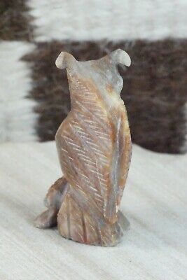 Owl Zuni Fetish Carving - Dana Malani