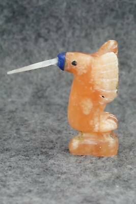 Humming Bird Zuni Fetish Carving - Justin Red Elk