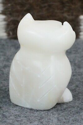 Owl Zuni Fetish Carving - Brandon Phillips