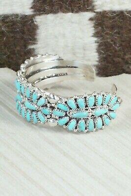 Turquoise & Sterling Silver Bracelet - Jazz Wilson - High Lonesome Trading