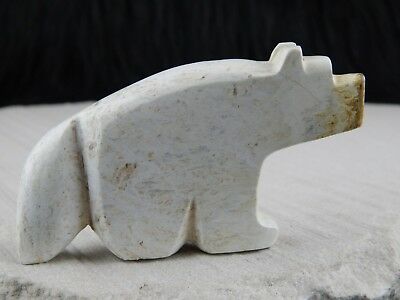 Bear Zuni Fetish Carving - Bernard Laiwakete - High Lonesome Trading