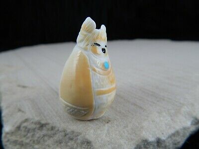 Corn Maiden Zuni Fetish Carving - Faye Quandelacy - High Lonesome Trading