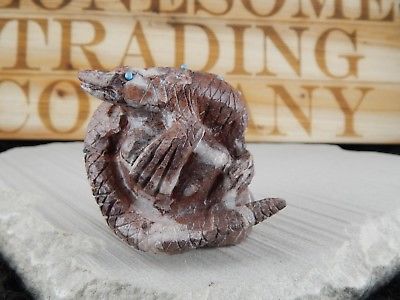 Lizards Zuni Fetish Carving - Vance Cachini - High Lonesome Trading