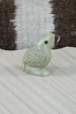 Bird Zuni Fetish Carving - Edison Bobelu