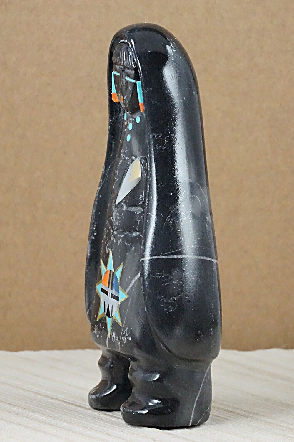 Corn Maiden Zuni Fetish Carving - Andres Lementino