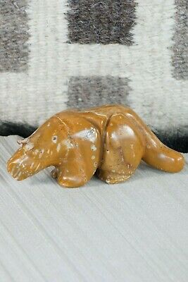 Mountain Lion Zuni Fetish Carving - Rosella Soseeah - High Lonesome Trading