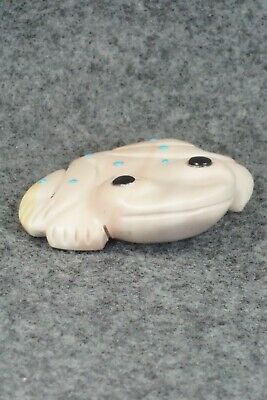 Frog Zuni Fetish Carving - Reynold Lunasee