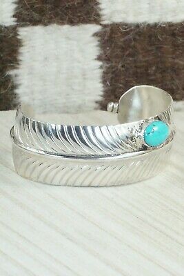 Turquoise & Sterling Silver Bracelet - Aaron Davis