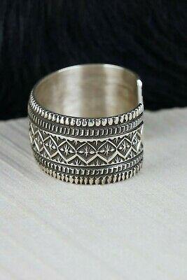 Navajo Sterling Silver Bracelet - Leonard Maloney - High Lonesome Trading