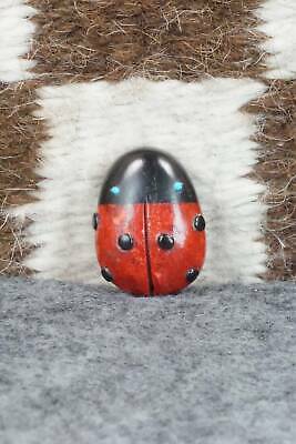 Lady Bug Zuni Fetish Carving - Reynold Lunasee