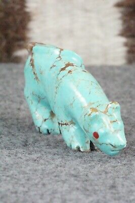Mountain Lion Zuni Fetish Carving - Andres Quandelacy