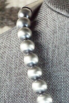 Sterling Silver Navajo Pearl Necklace - Jan Mariano