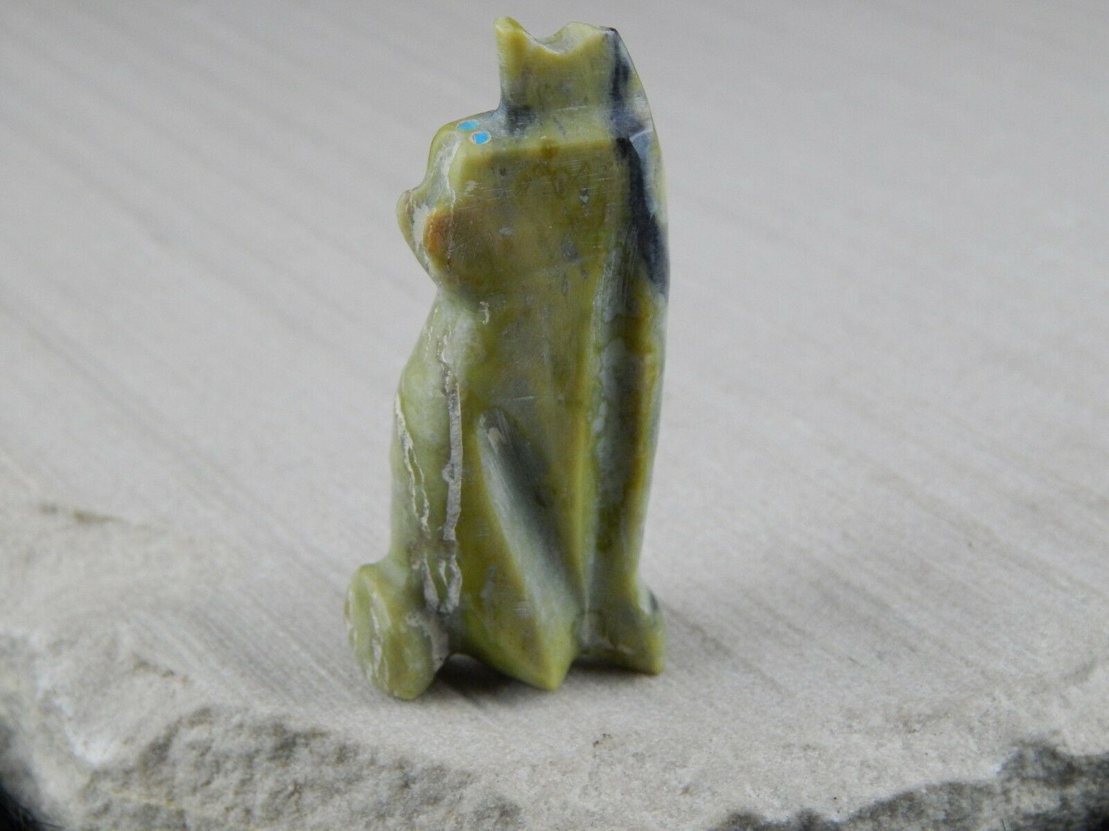 Coyote Zuni Fetish Carving- Kelly Lementino - High Lonesome Trading