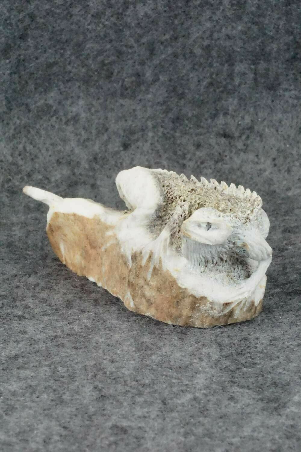 Iguana Zuni Fetish Carving - Lewis Malie Jr.