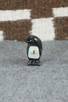 Penguin Zuni Fetish Carving - Robert Cellicion
