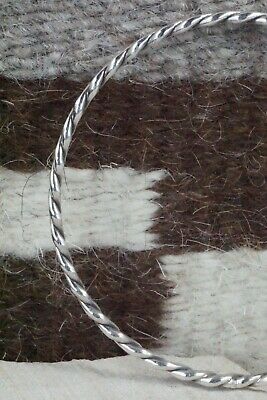 Sterling Silver Bangle - Elaine Tahe