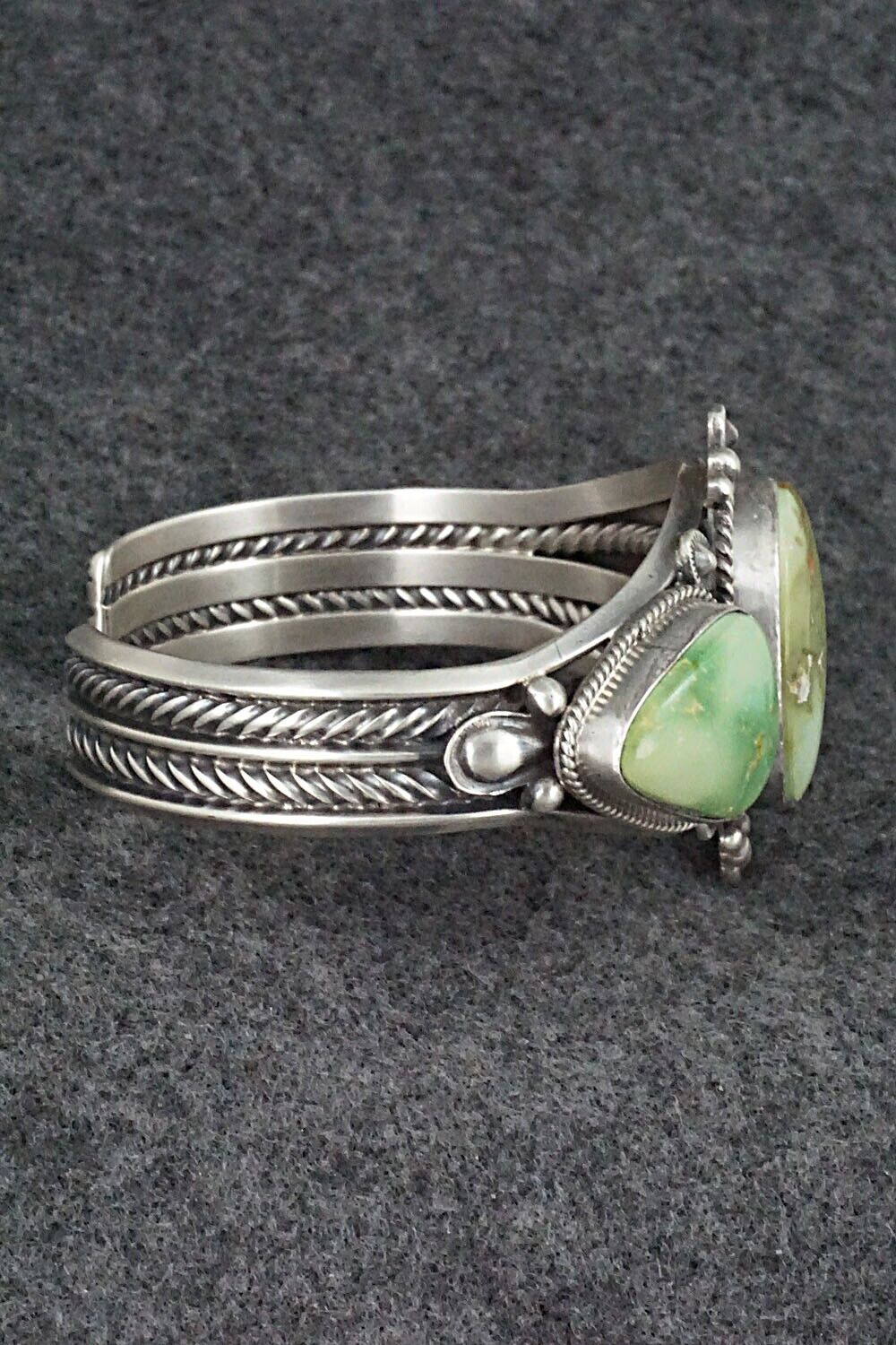 Turquoise & Sterling Silver Bracelet - Derrick Gordon